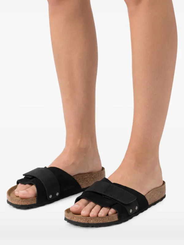 Birkenstock スエード サンダル 42 Birkenstock Oida スエードサンダル | ブラック | FARFETCH JP