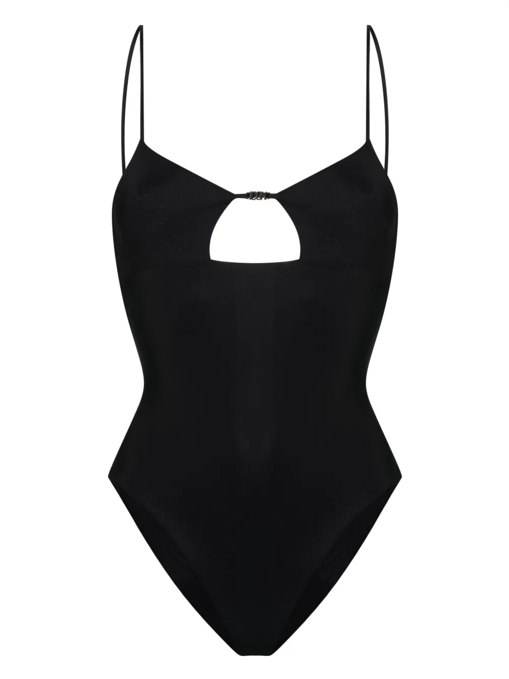 DSQUARED2 logo-plaque one-piece – Black