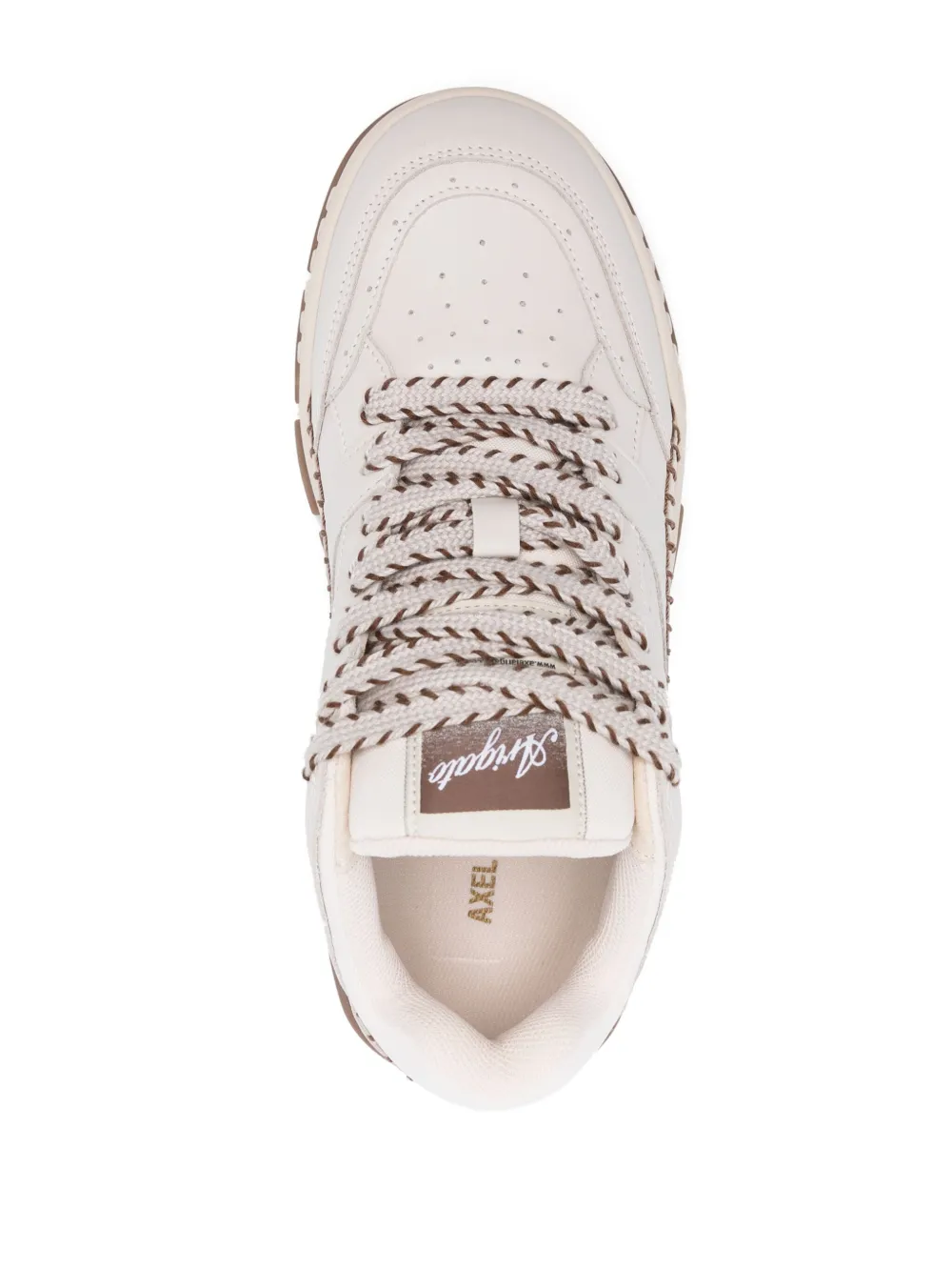 Axel Arigato Area Lo Leather Sneakers In 中性色