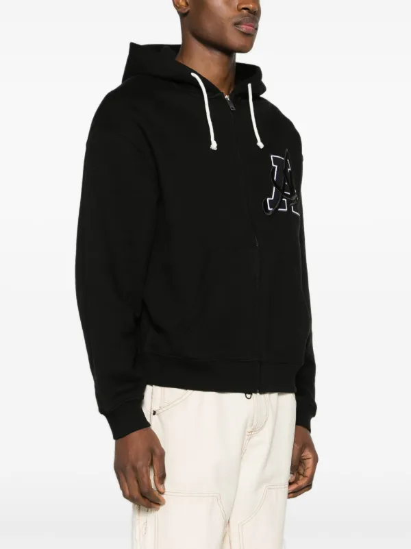 【関税込み】Axel Arigato フーディ & ジップアップ Axel Arigato Hart zip-up Cotton Hoodie | Green | FARFETCH