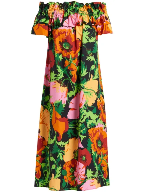 La DoubleJ Breakfast floral-print cotton dress