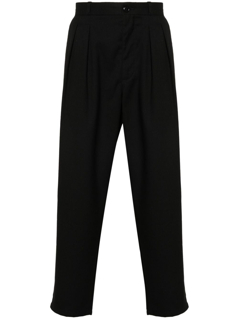 WTAPS - Lez Choke Tapered Trousers - Men - Polyester/Polyurethane/Rayon/Polyester/Cotton - L - Black