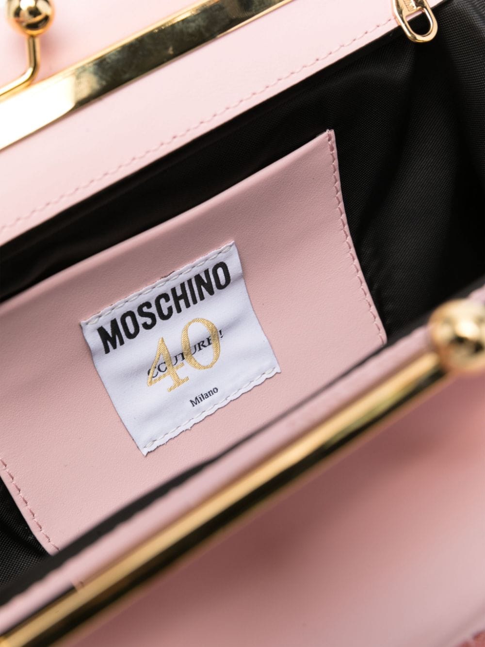 Shop Moschino Bow-detailing Tote Bag In Pink