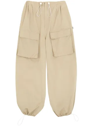 MM6 Maison Margiela ワイド カーゴパンツ | ニュートラル | FARFETCH JP