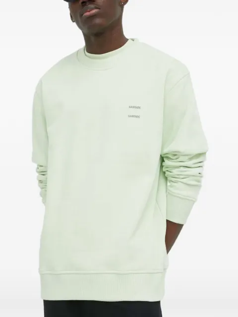 SAMSOE SAMSOE Sweatshirt mit Logo-Detail