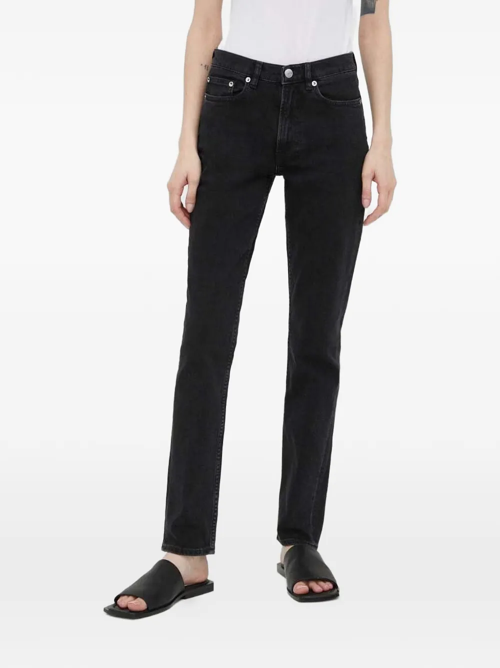 SAMSOE SAMSOE buttoned jeans - Schwarz