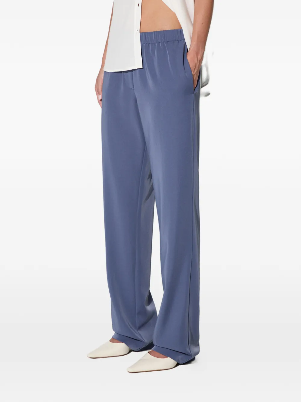  Samsoe Samsoe Elasticated Trousers - Blue 