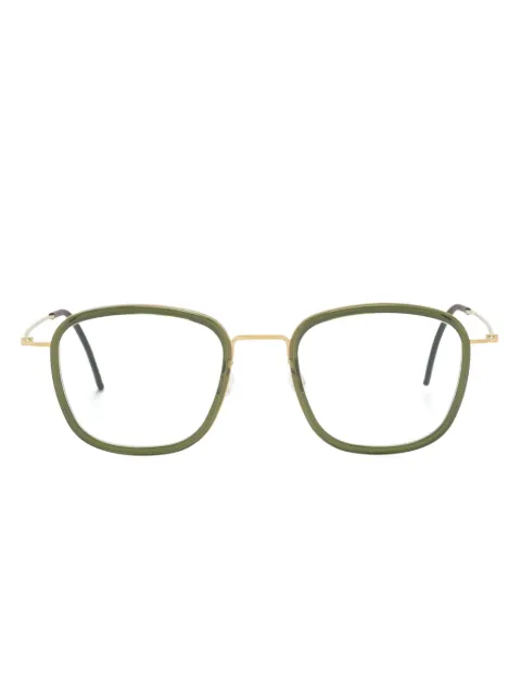 Lindberg square-frame glasses