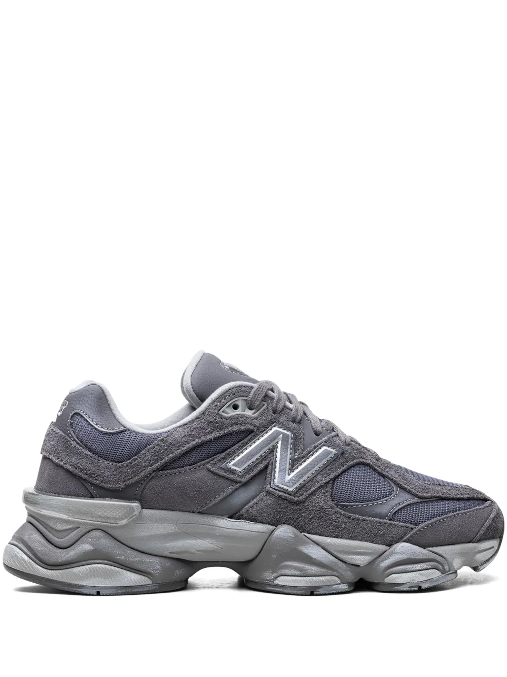 New Balance 9060 Panelled Chunky Sneakers In Magnet/grey