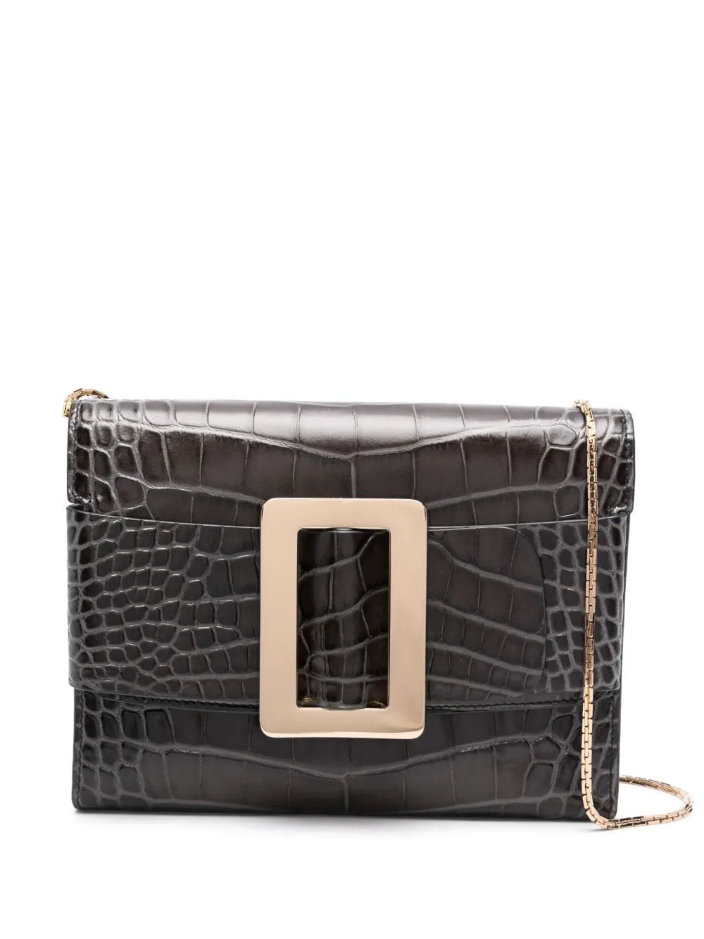 Buckle Travel Case Leather Bag
