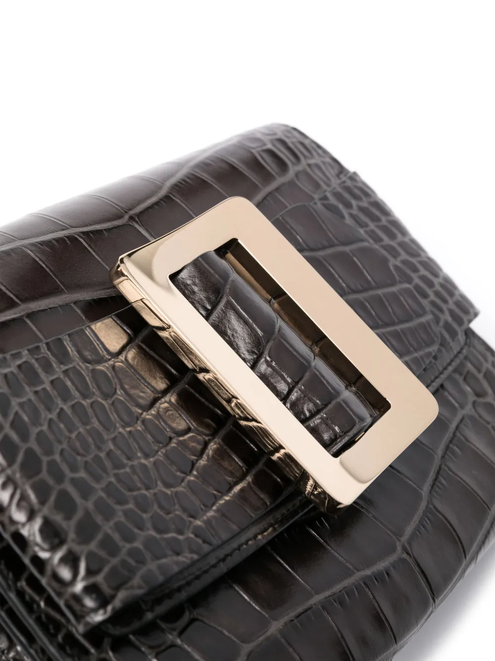 Buckle Travel Case Leather Bag