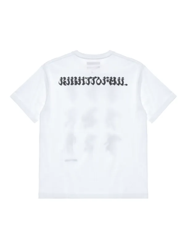 KUSIKOHC graphic-print Cotton T-shirt | White | FARFETCH JO