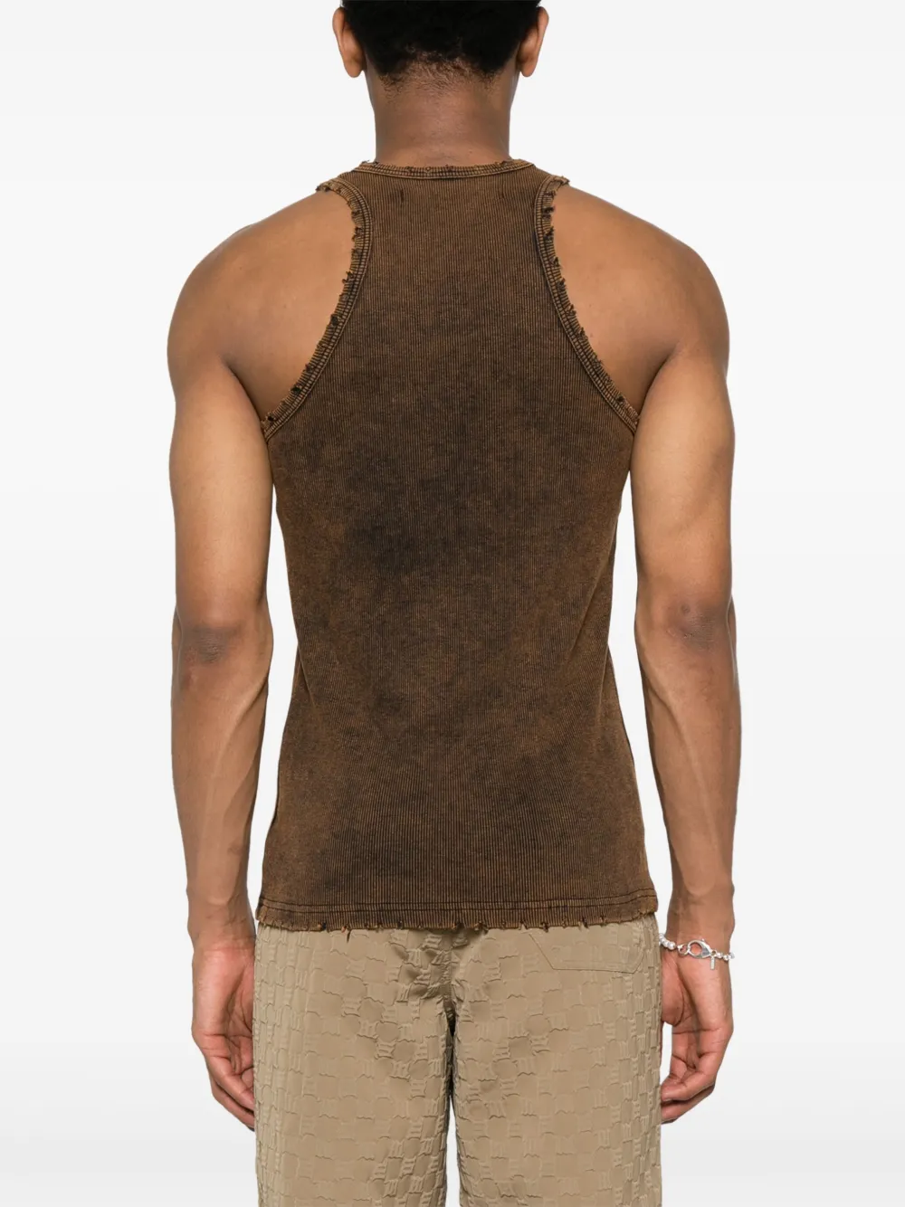 Misbhv Graphic-print Top In Brown