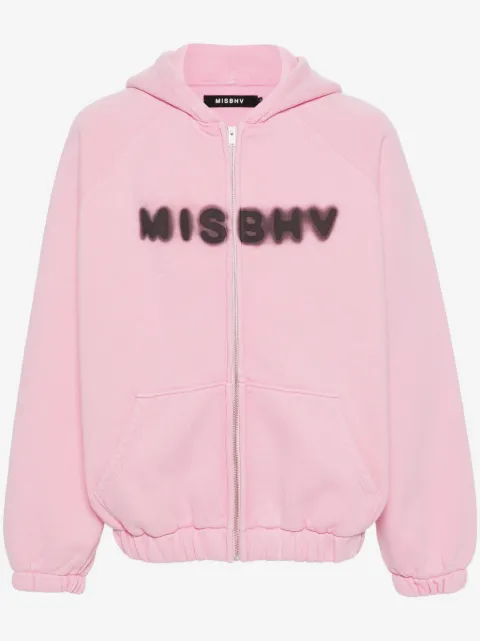 MISBHV logo-print cotton hoodie