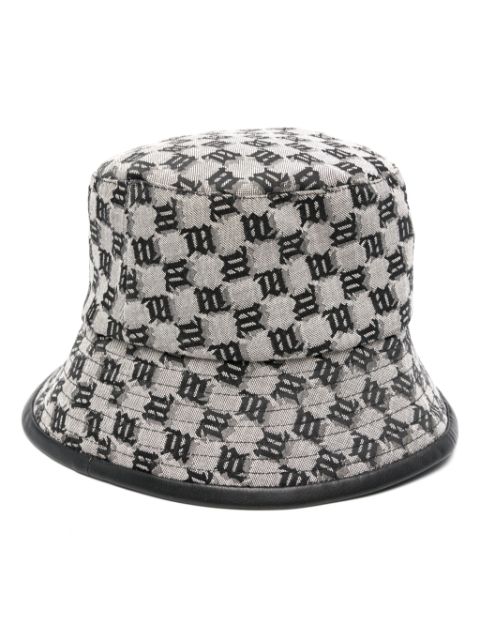 MISBHV monogram-jacquard bucket hat