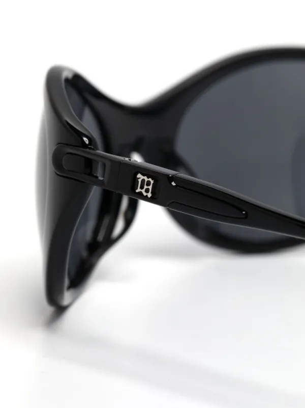MISBHV 2024 Goa oval-frame Sunglasses | Black | FARFETCH AO display picture 3