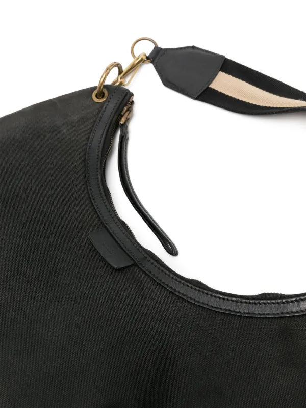 Gucci Pre-Owned 2000s Half Moon Shoulder Bag Black FARFETCH GE