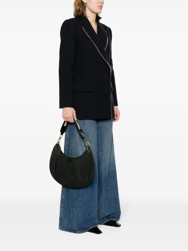 バッグ 00s Real leather half moon shoulder bag Gucci Pre-Owned 2000s Half Moon Shoulder Bag | Black | FARFETCH