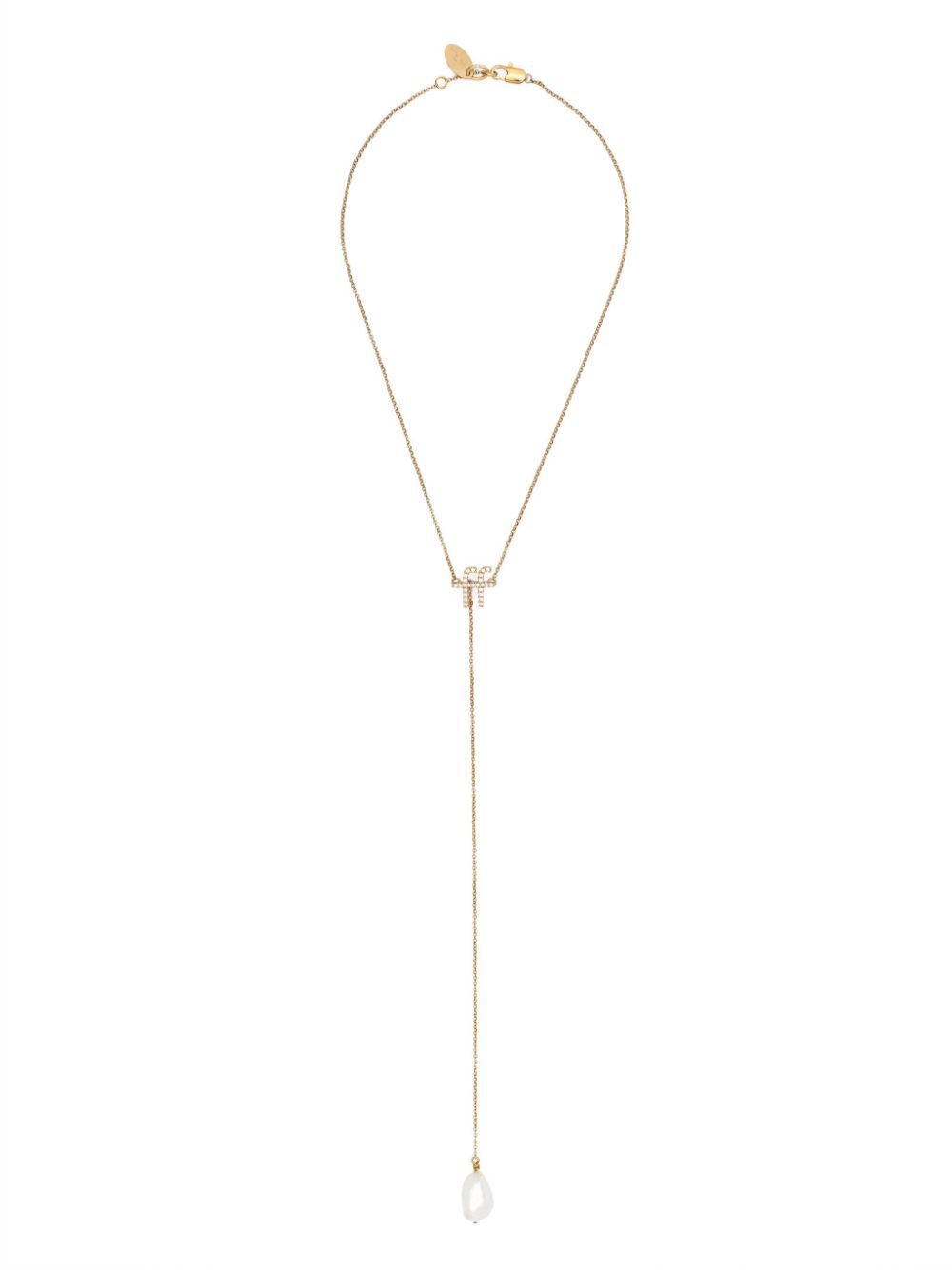 Forte Forte Statement-pendant Necklace In Gold