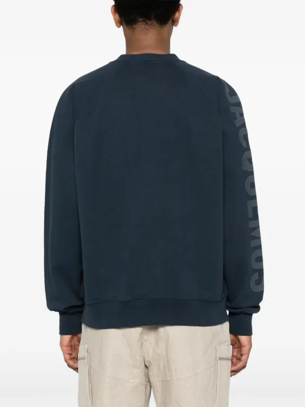 ★JACQUEMUS★Le スウェットシャツ TYPO Jacquemus Le Sweatshirt Typo トップ | ブルー | FARFETCH JP