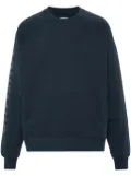 Jacquemus Le Sweatshirt Typo logo-print top - Blue