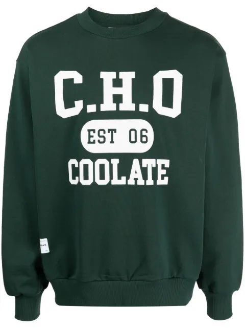 CHOCOOLATE sudadera con logo estampado