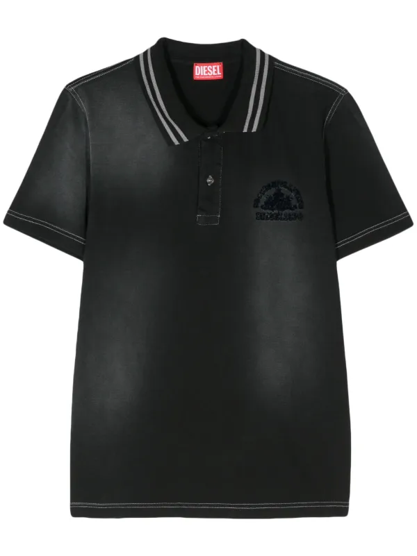 Moncler contrast polo hotsell