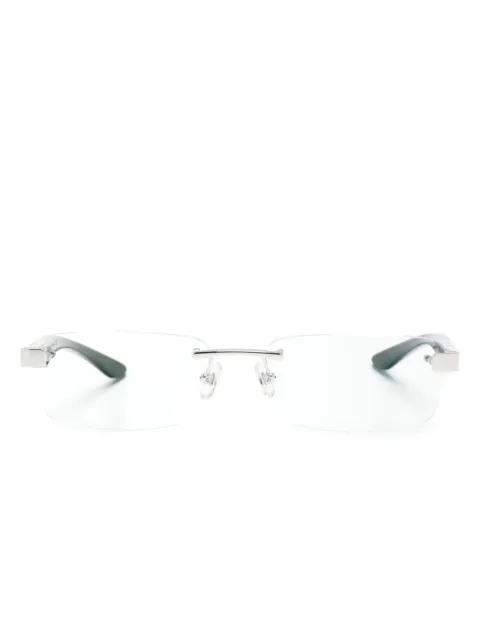 Maybach eyewear lunettes de vue rectangulaires The Artist III