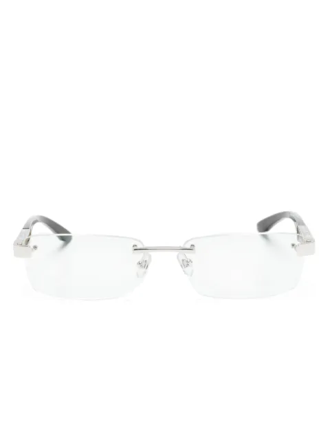 Maybach eyewear lentes The Artist III con armazón rectangular