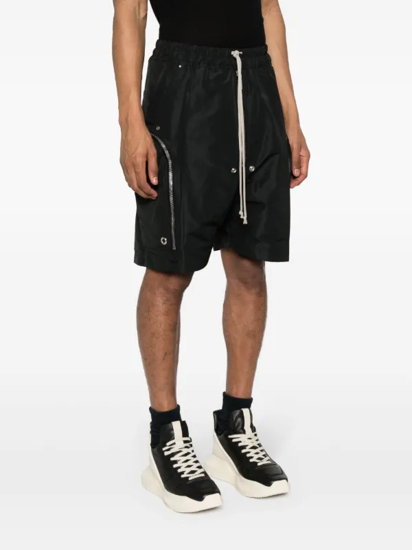 Rick Owens zip-pocket Poplin Shorts - Farfetch