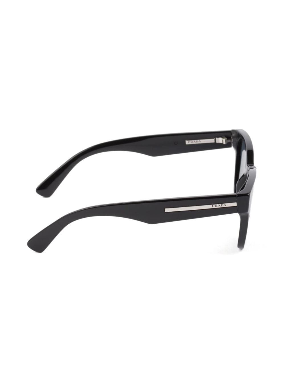 Prada Eyewear Zonnebril met vierkant montuur - Zwart