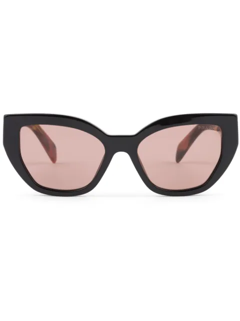 Prada Eyewear tortoiseshell-effect cat-eye sunglasses