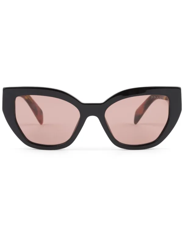 PRADA キャットアイ サングラス トータス Prada Eyewear トータスシェル キャットアイ サングラス