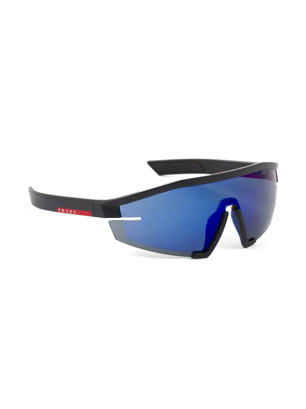 Prada Eyewear Linea Rossa Impavid zonnebril Blauw