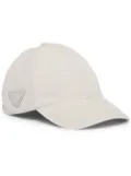 Prada triangle-logo corduroy baseball cap - Neutrals