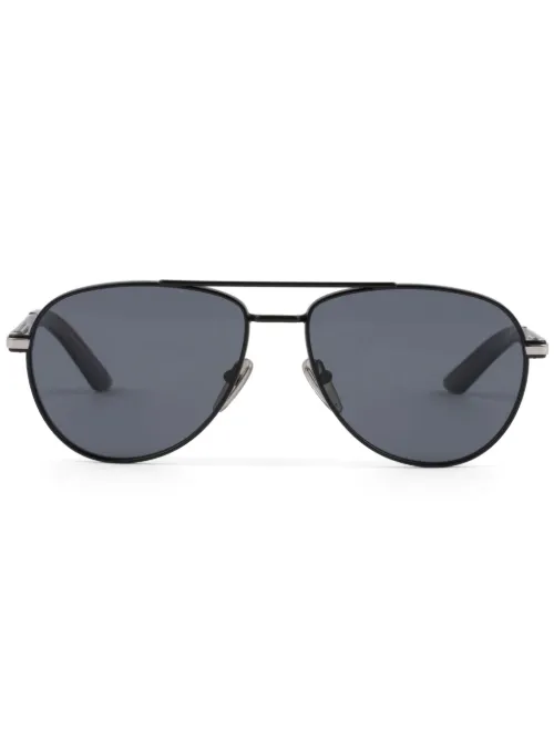Lunettes de vue à monture pilote - Prada Eyewear - Modalova