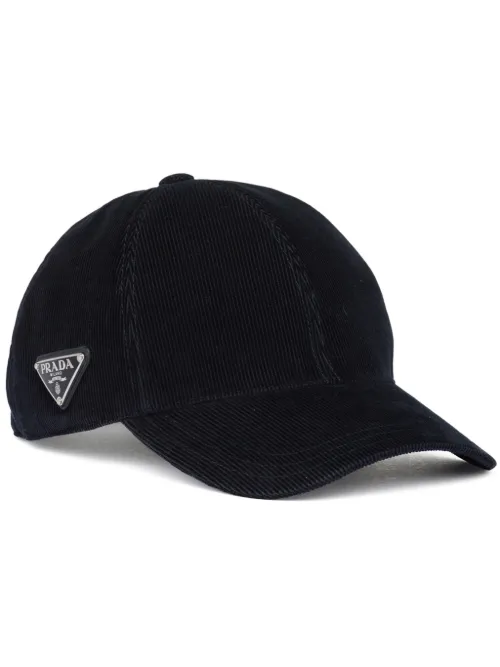 Casquette en velours côtelé - Prada - Modalova