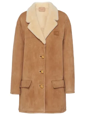 Prada（プラダ）ウィメンズ レザーコート - FARFETCH