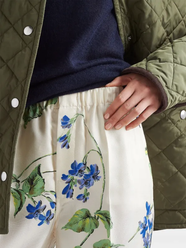 PRADA プリントパンツ 40 ws10471-4.jpg