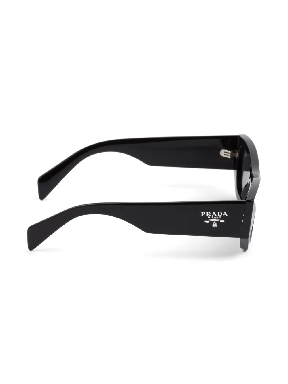 Prada Eyewear Zonnebril met cat-eye montuur - Zwart