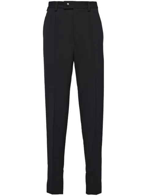 Prada tailored tapered-leg trousers