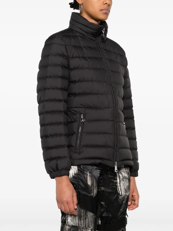 MONCLER☆ABDEROS 袖ロゴ ダウンジャケット BLACK LADIES Moncler Abderos Puffer Jacket | Black | FARFETCH