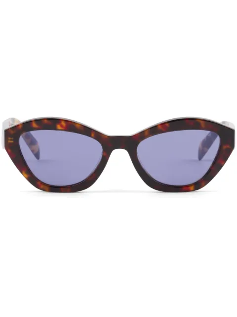 Prada Eyewear logo-plaque cat-eye sunglasses