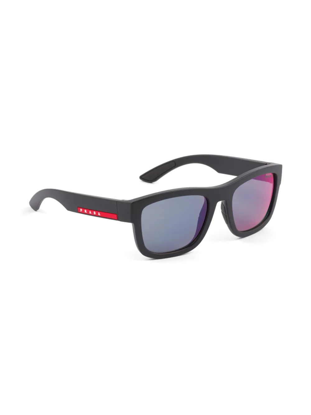 Prada Eyewear Linea Rossa Active zonnebril Zwart