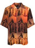 MISBHV abstract-print shirt - Orange