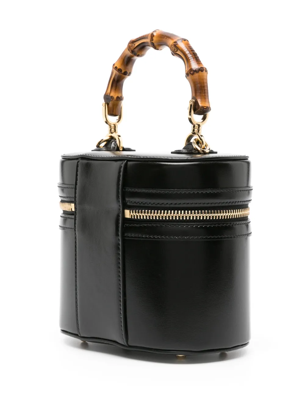 Gucci Goji Bamboo shopper Zwart