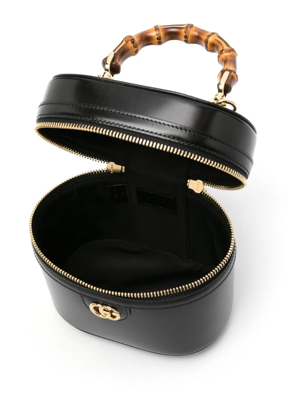 Gucci Goji Bamboo shopper Zwart