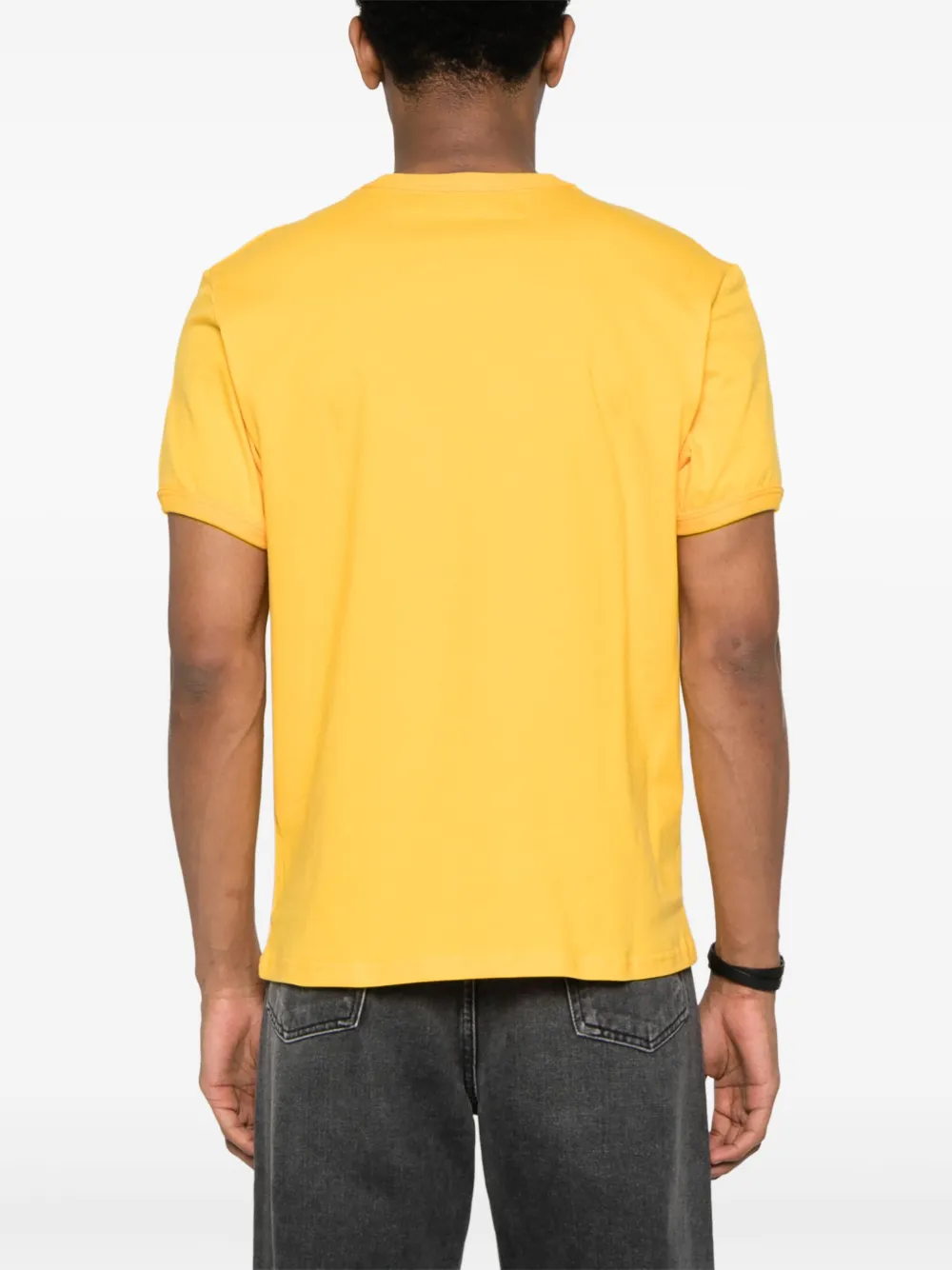Misbhv Graphic-print T-shirt In Yellow