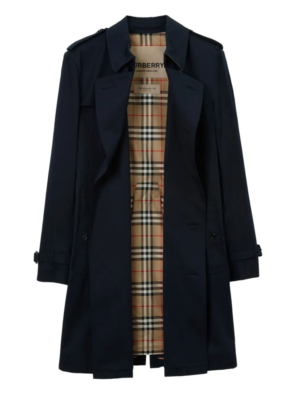 Burberry ダブルブレスト トレンチコート | ブルー | FARFETCH JP Burberry ダブルブレスト トレンチコート | ブルー | FARFETCH JP