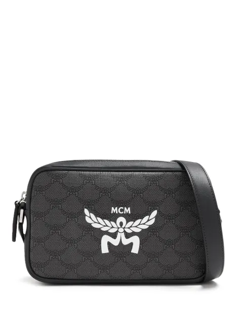 MCM small Himmel Lauretos canvas crossbody bag